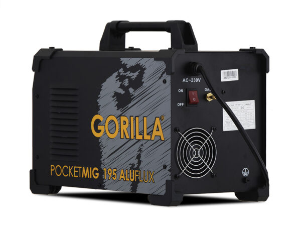 IWELD GORILLA POCKETMIG 195 ALUFLUX  inverter - Image 2