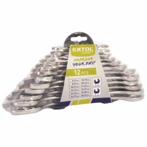 Villáskulcs készlet 12db, 6-32mm