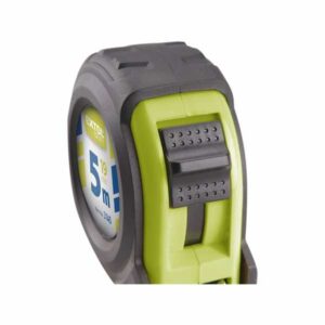 Mérőszalag gumírozott, 1 stoppos; 5m×19mm