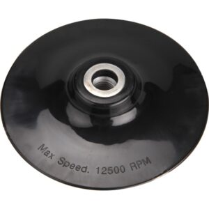 Gumitányér sarokcsiszolóhoz; 125mm, M14,