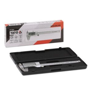 YATO Tolómérő 150/0,03 Digitális Inox + tok