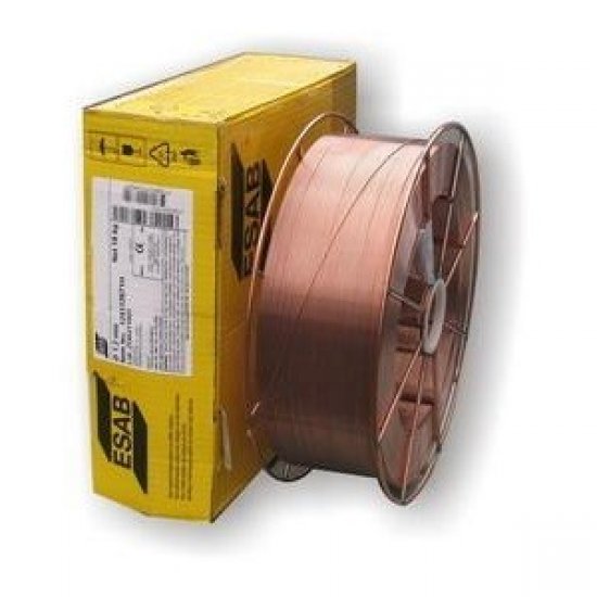 ESAB Weld G3Si1 huzal SG2, ötvözetlen, rézbevonatos 1,0mm