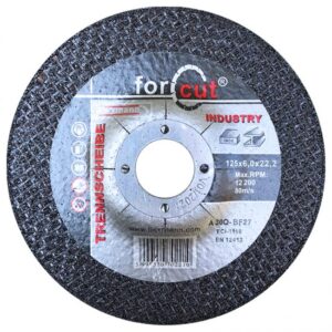 For Cut Industry tisztítókorong 125x6x22,2mm, BF27, fém-inox