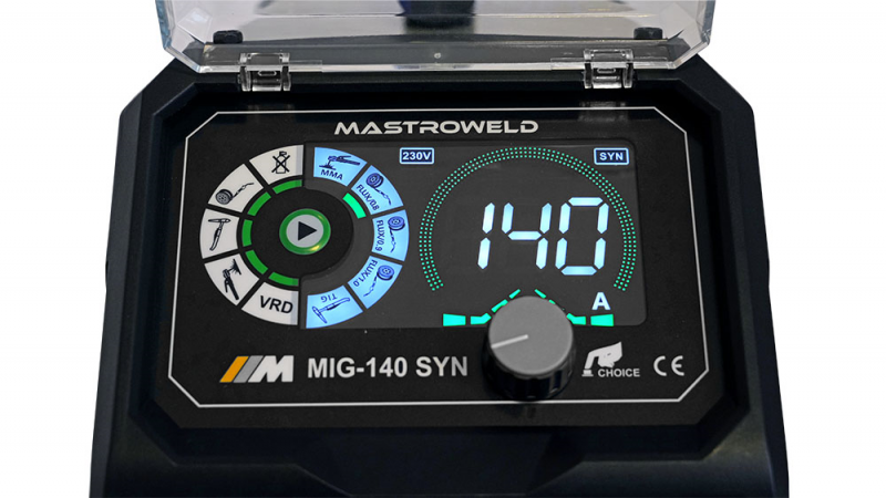 Mastro Mig-140Syn multifunkciós hegesztő inverter - Image 3
