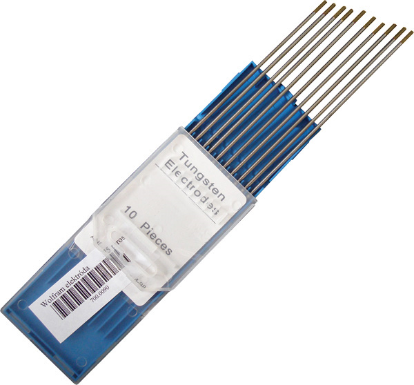 Wolfram elektróda 175x2,4mm arany